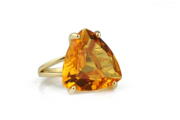 Citrine Gemstone Ring For Women - Image 3