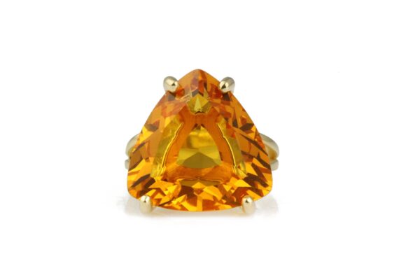 Citrine Gemstone Ring For Women