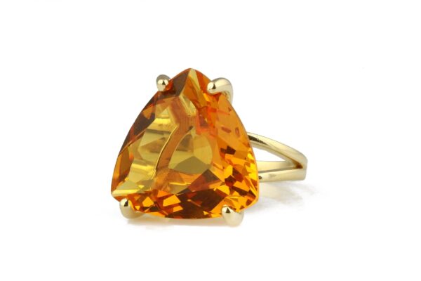 Citrine Gemstone Ring For Women - Image 4