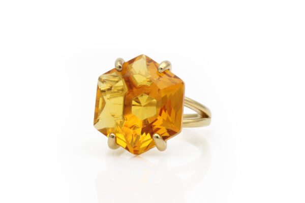 Citrine Gemstone Ring For Women - Image 5