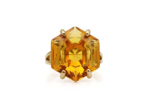 Citrine Gemstone Ring For Women